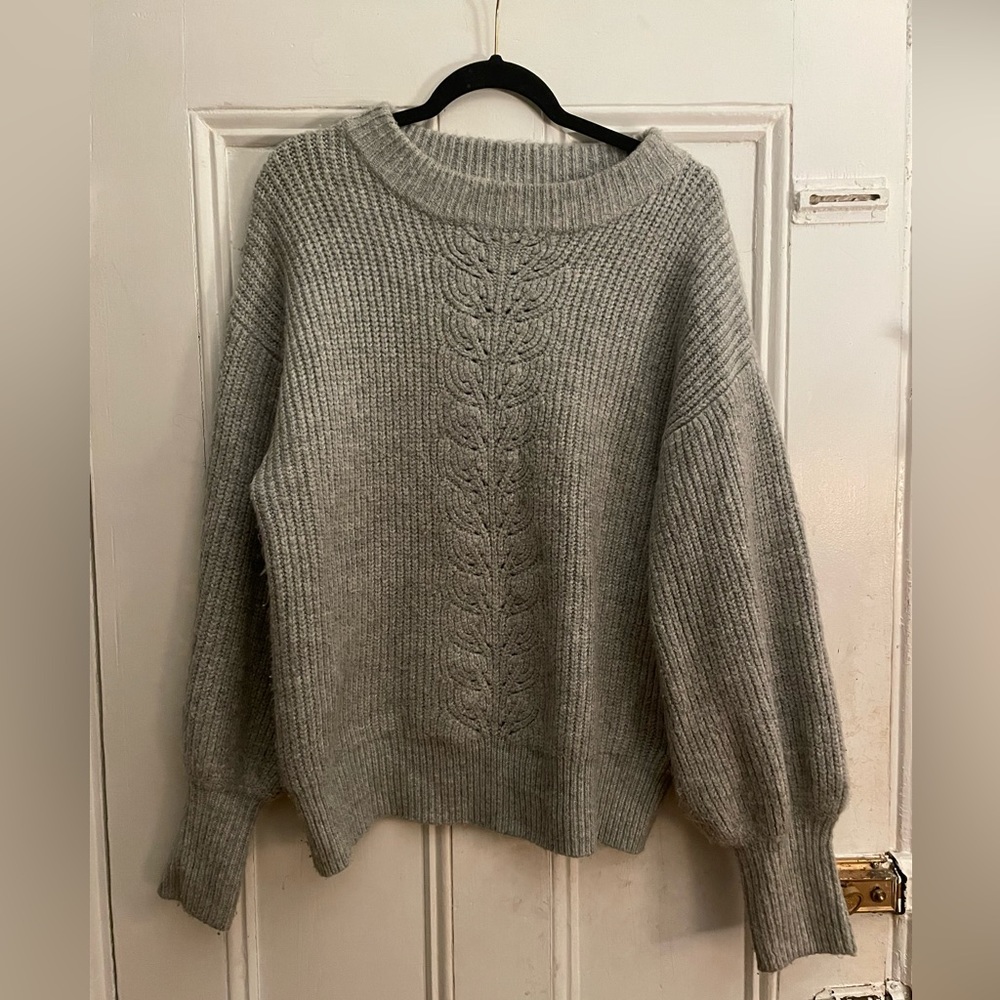 Grey Ava & Viv Sz X sweater